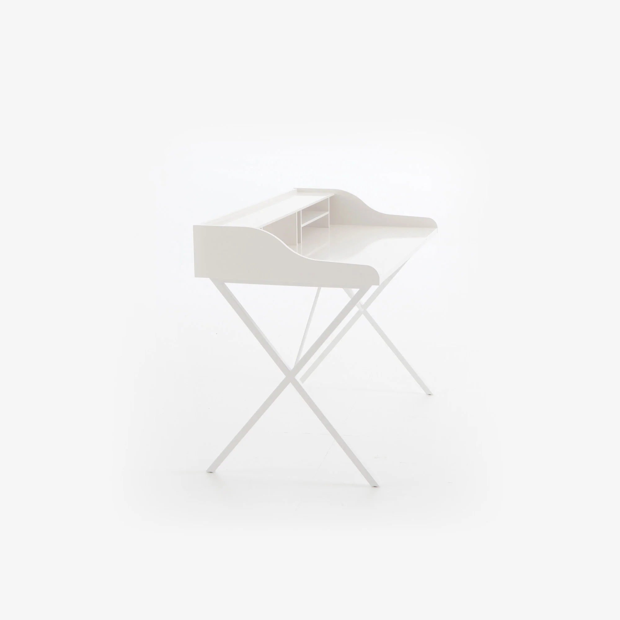 Ursuline Desk White Lacquer