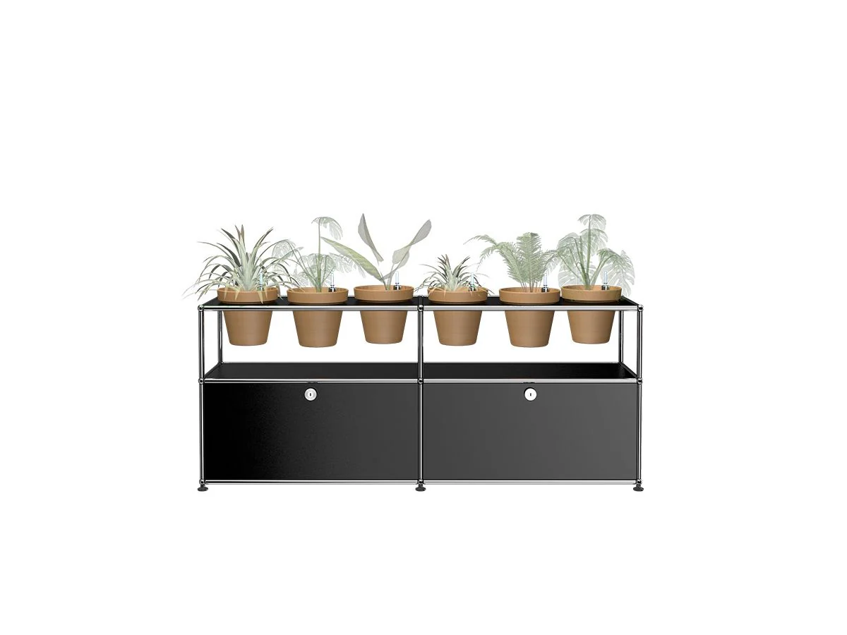 Haller Plant Sideboard - Six Vase Holders