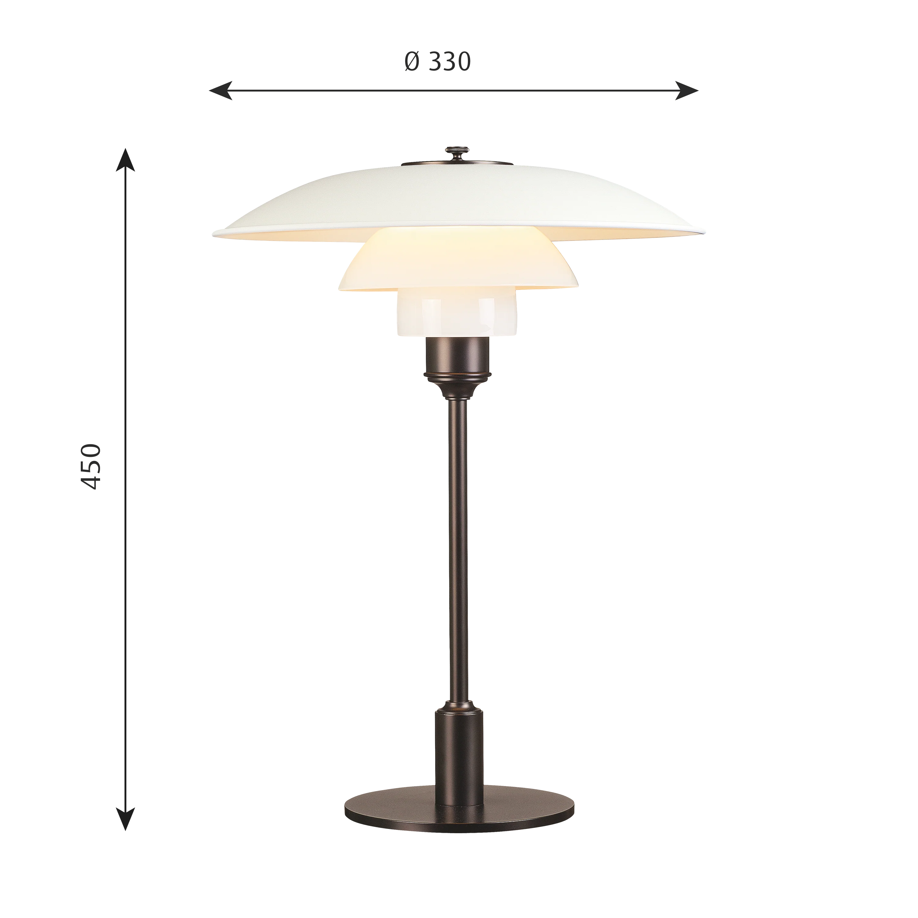 PH 3½-2½ Table Lamp