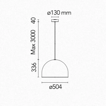 My Dome Suspension Lamp