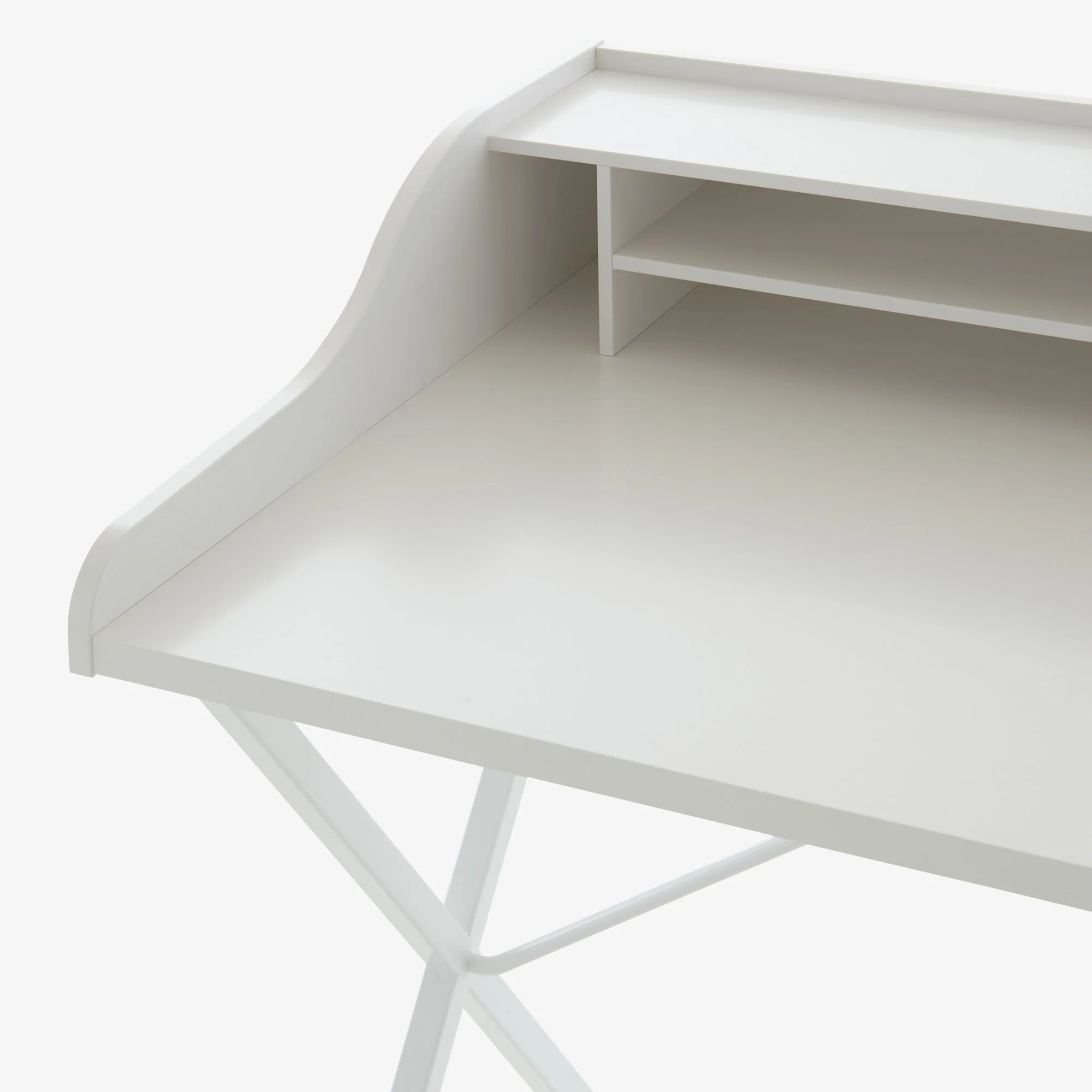 Ursuline Desk White Lacquer