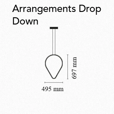 Arrangements Suspension Lamp