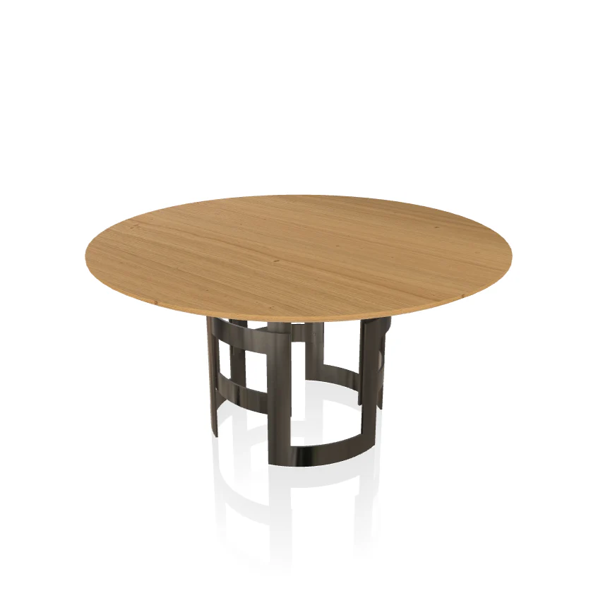 Imperial Round Wood Table