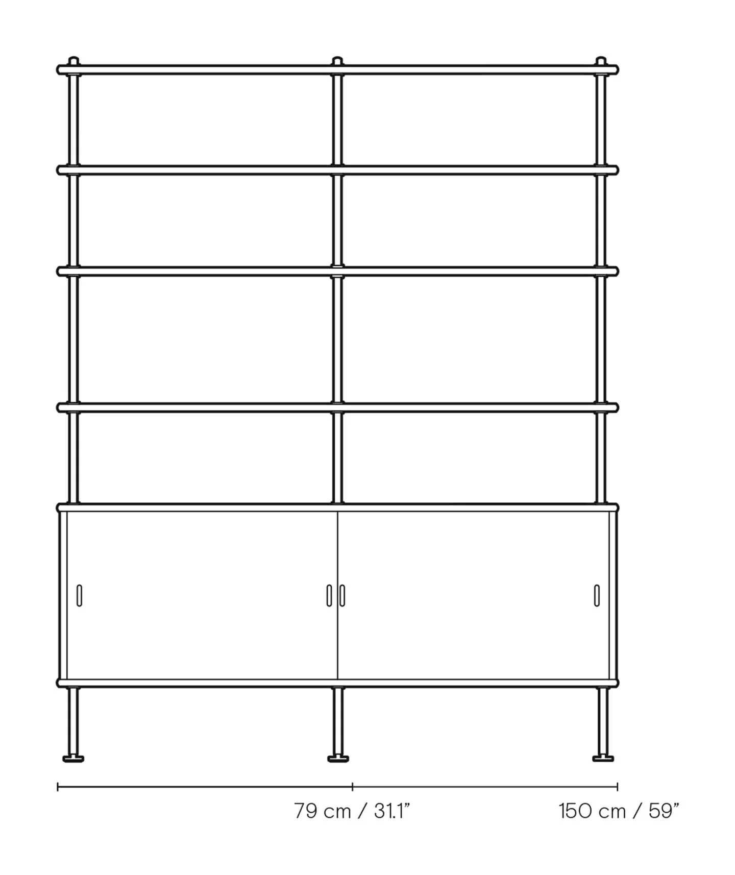 BM0253-1 Shelving System