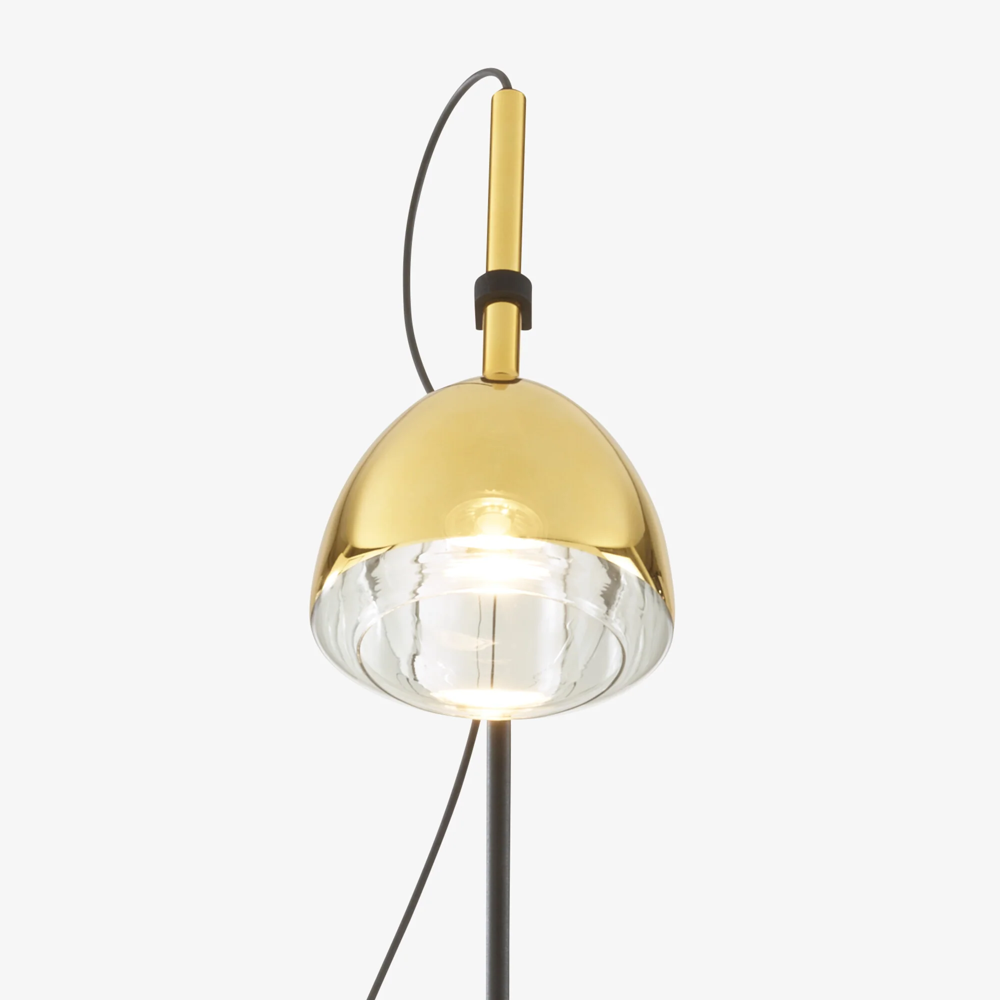 Brass Bell Reading Lamp