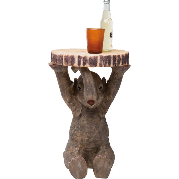 Side Table Animal Elephant Ø35cm