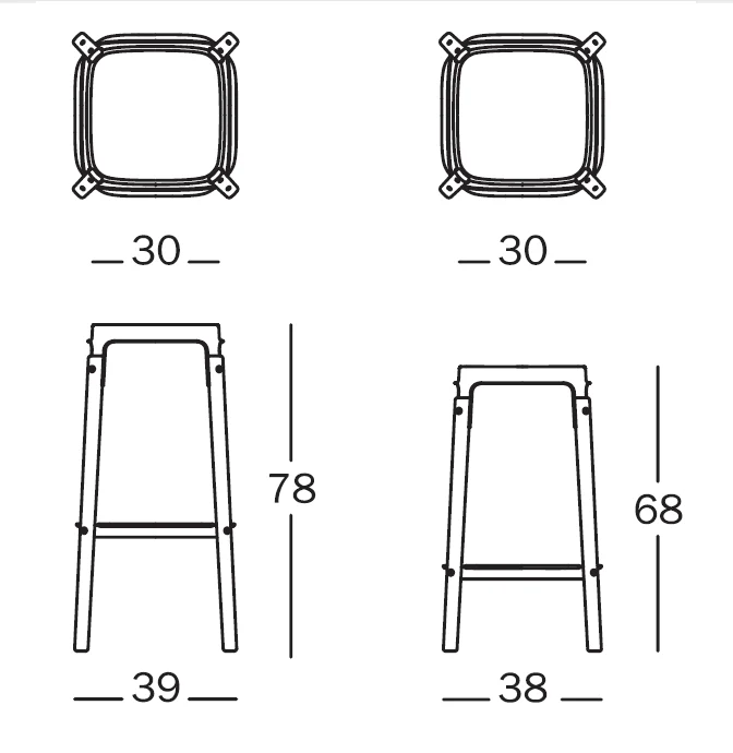 Magis Steelwood Stool