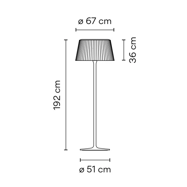 Plis Outdoor Lamp