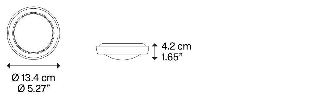 Nautilus Spot Ceiling