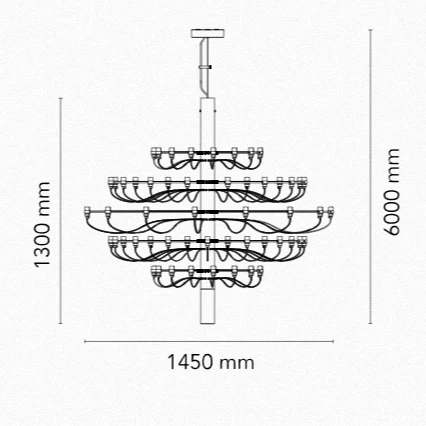 2097/75 Suspension Lamp