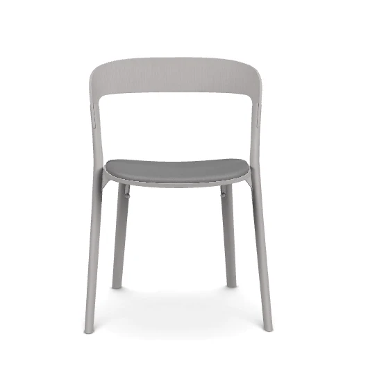 Pila Stacking chair upholstered seat