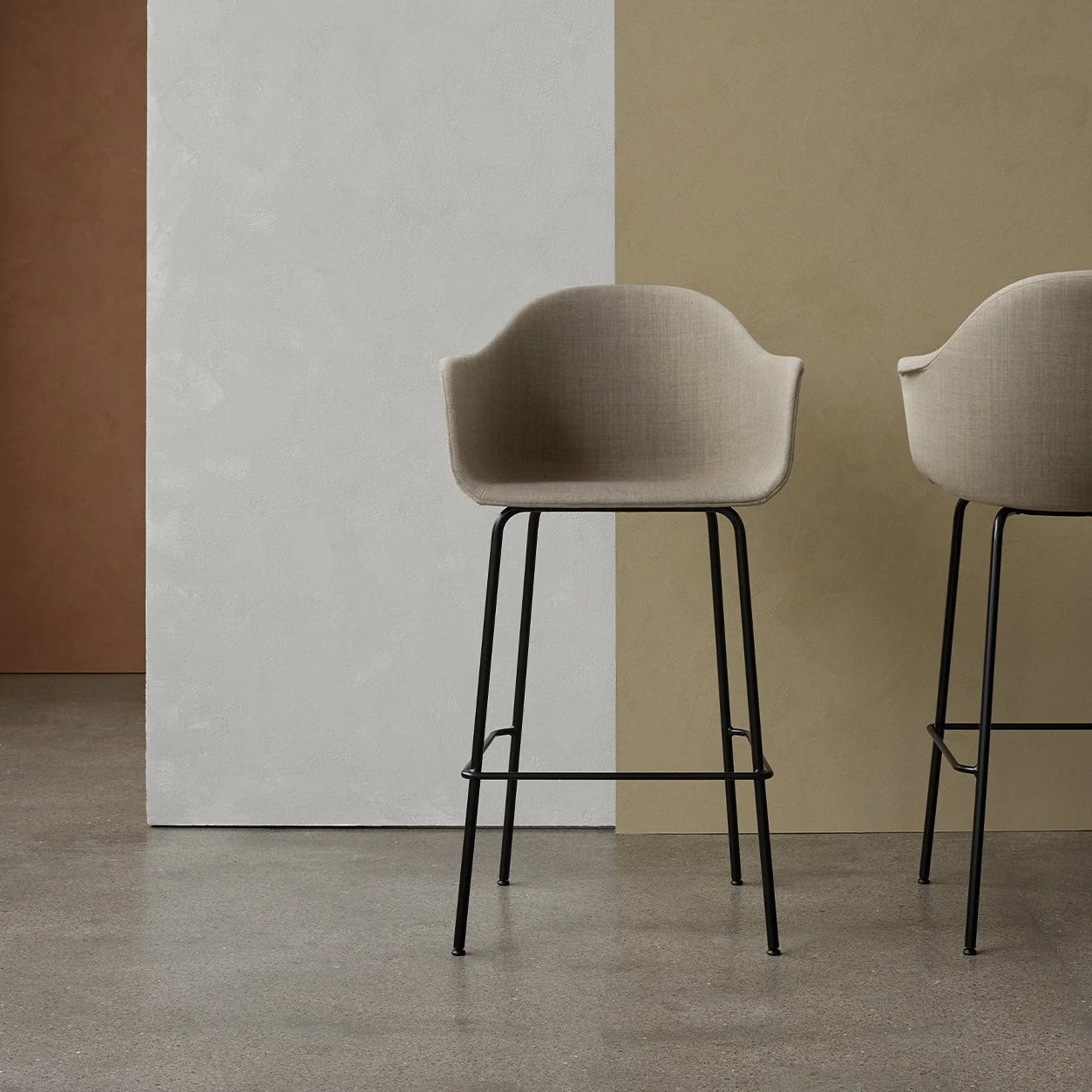 Harbour Bar Chair - UPHOLSTERED SHELL