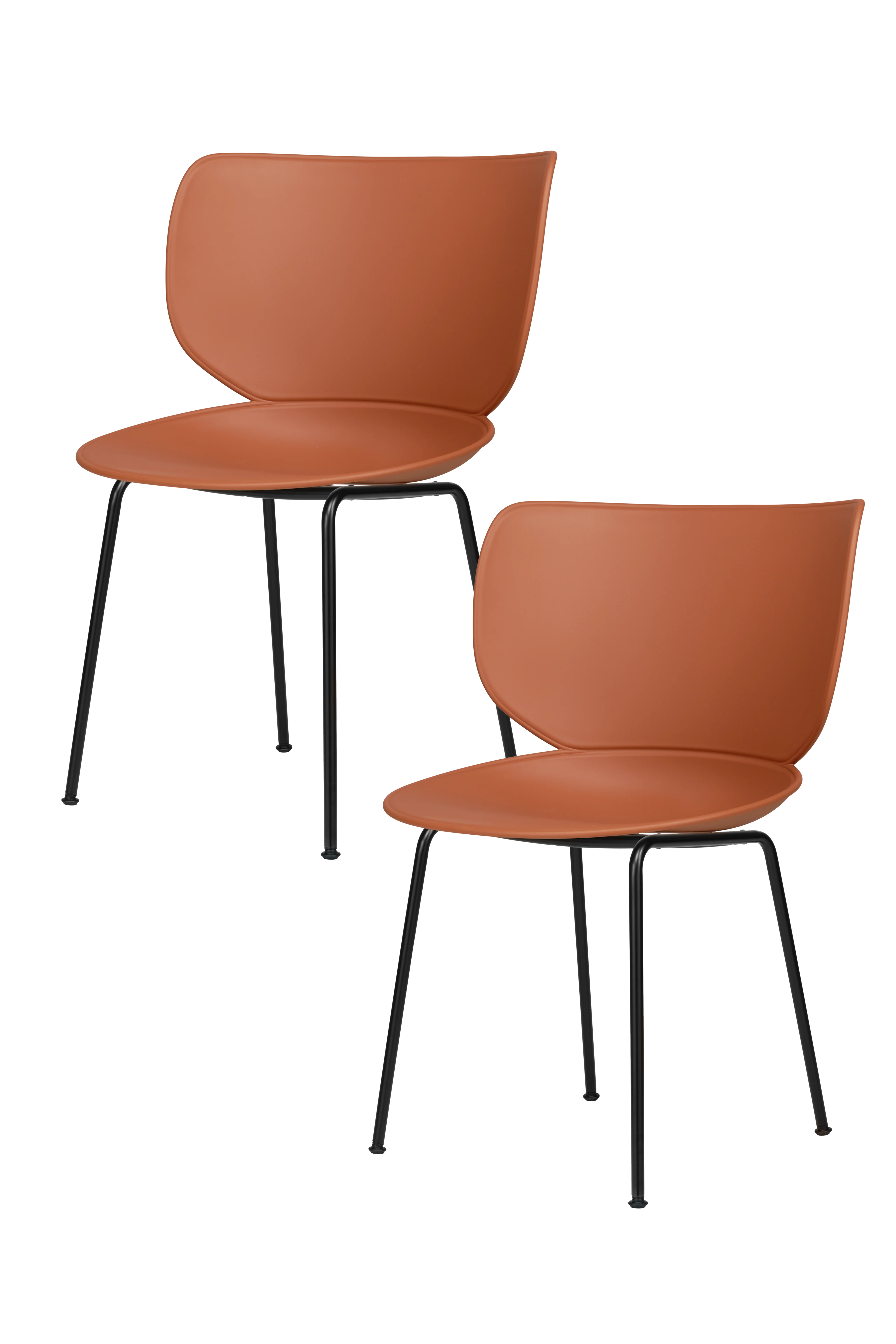 Hana Chairs Un-Upholstered Set of 2