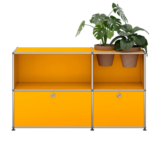 USM Haller sideboard (M57) shelving for plants