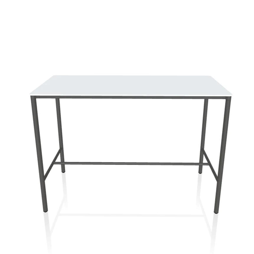 Moon Rectangular Crystal High Table