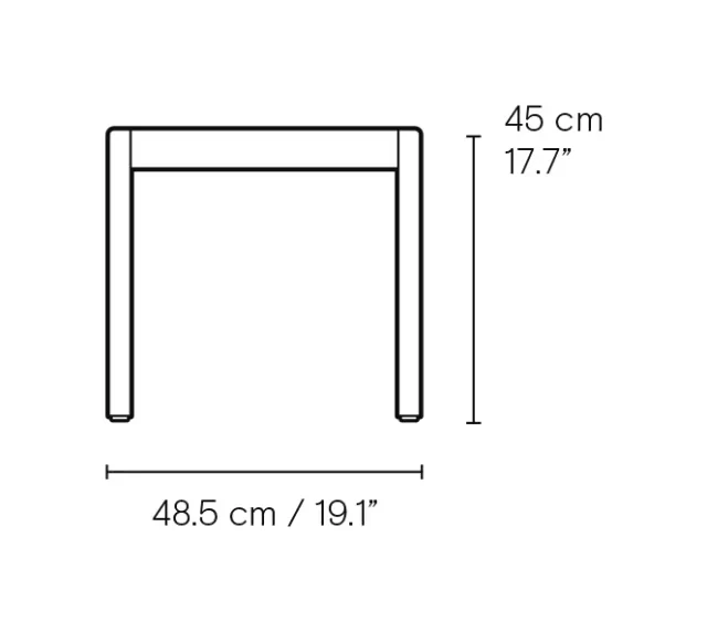 AH912 Outdoor Table Bench
