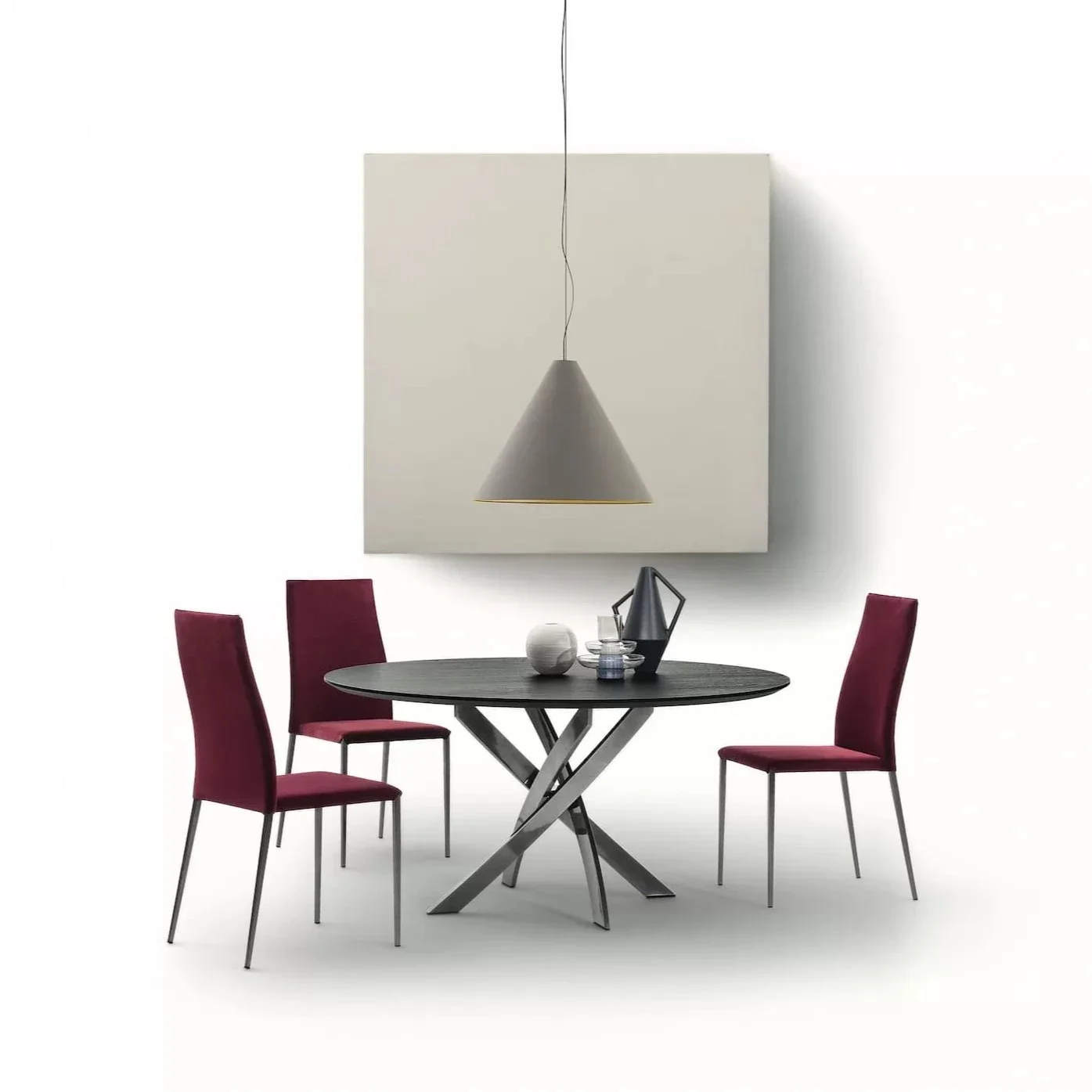 Barone Round Wood Table