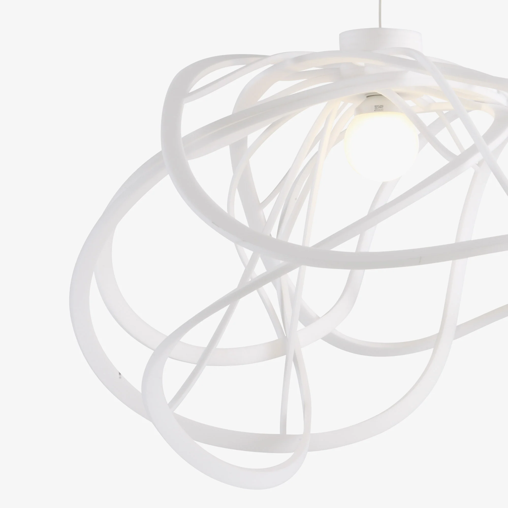 Bloom Suspended Ceiling Light White Large