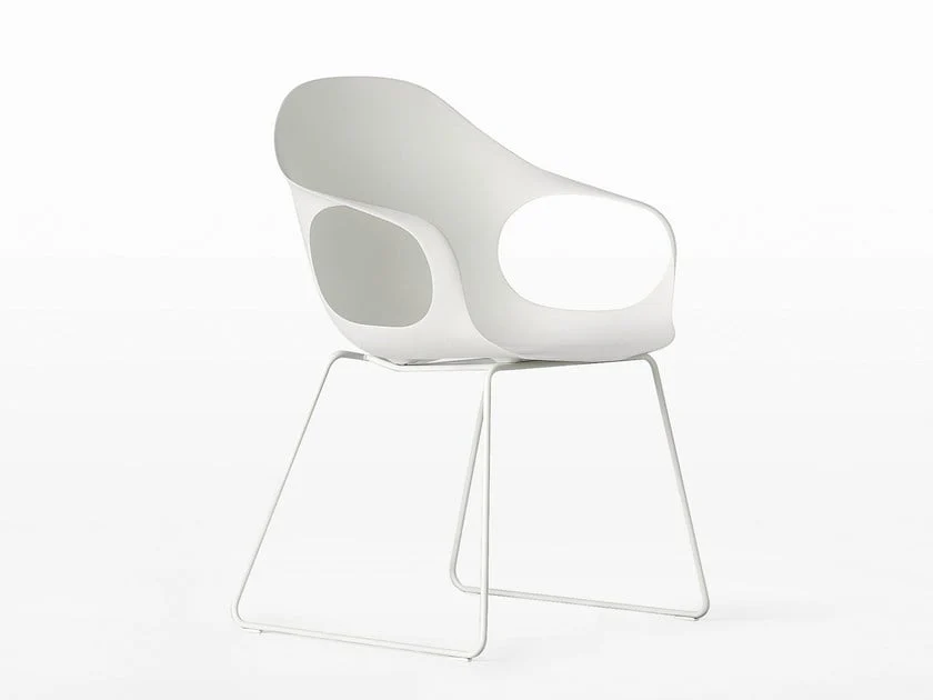 Elephant Sled Base Chair - Polyurethane Seat