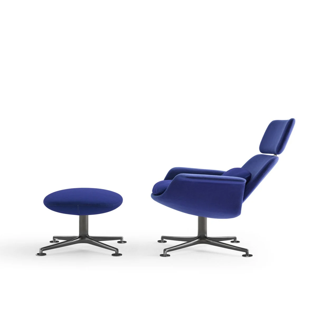 KN02 Swivel and Reclining High Back Chair