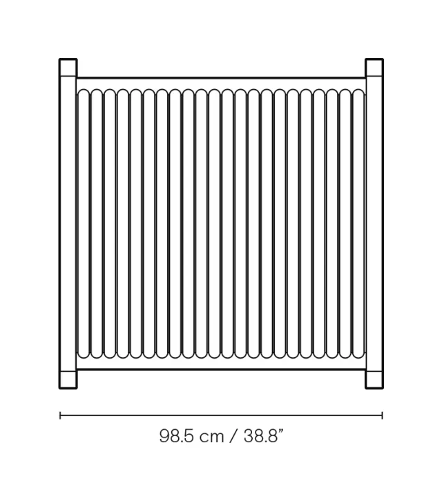 AH902 Outdoor Dining Table, square