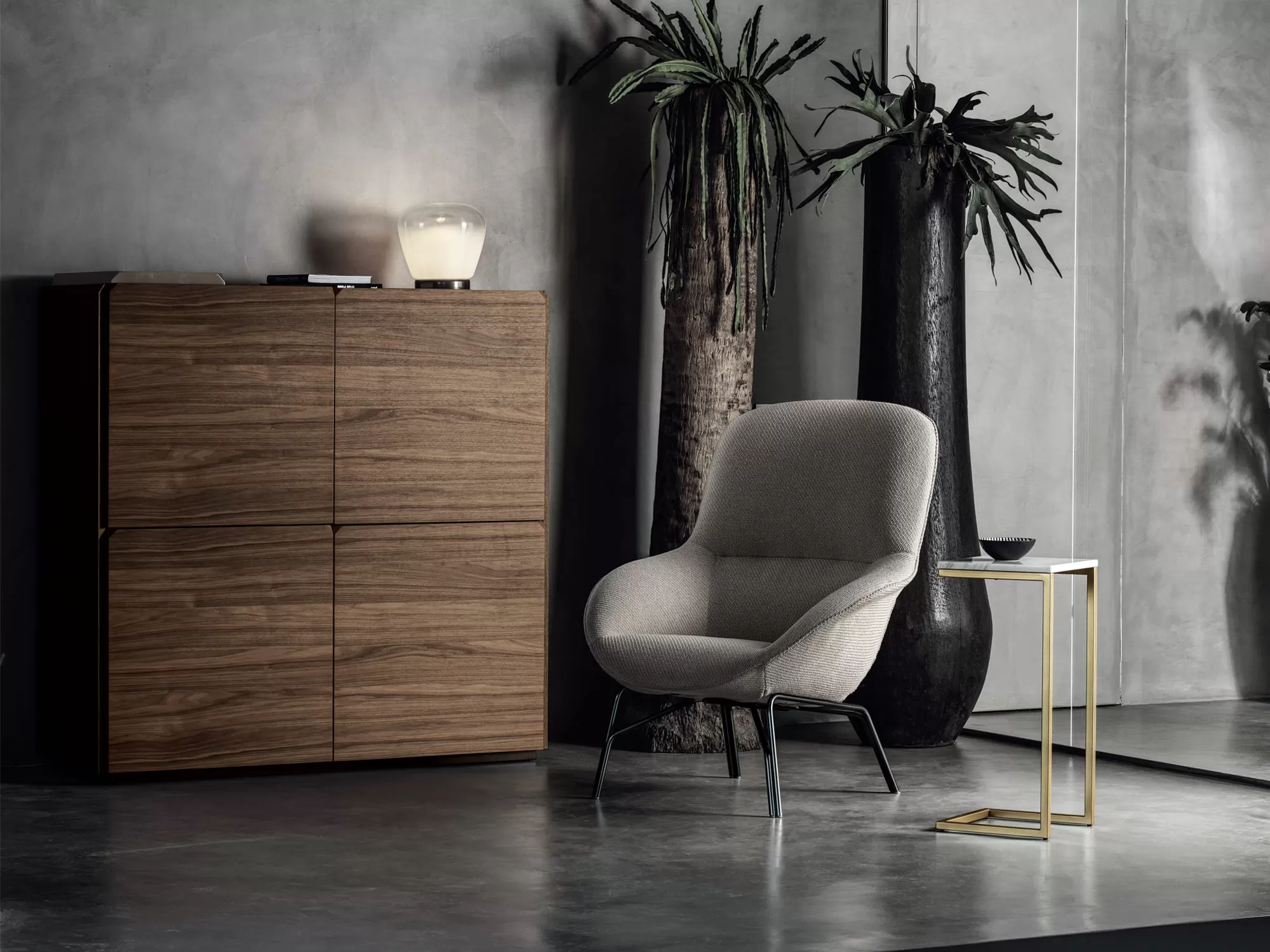 Tower Marble Coffee Table