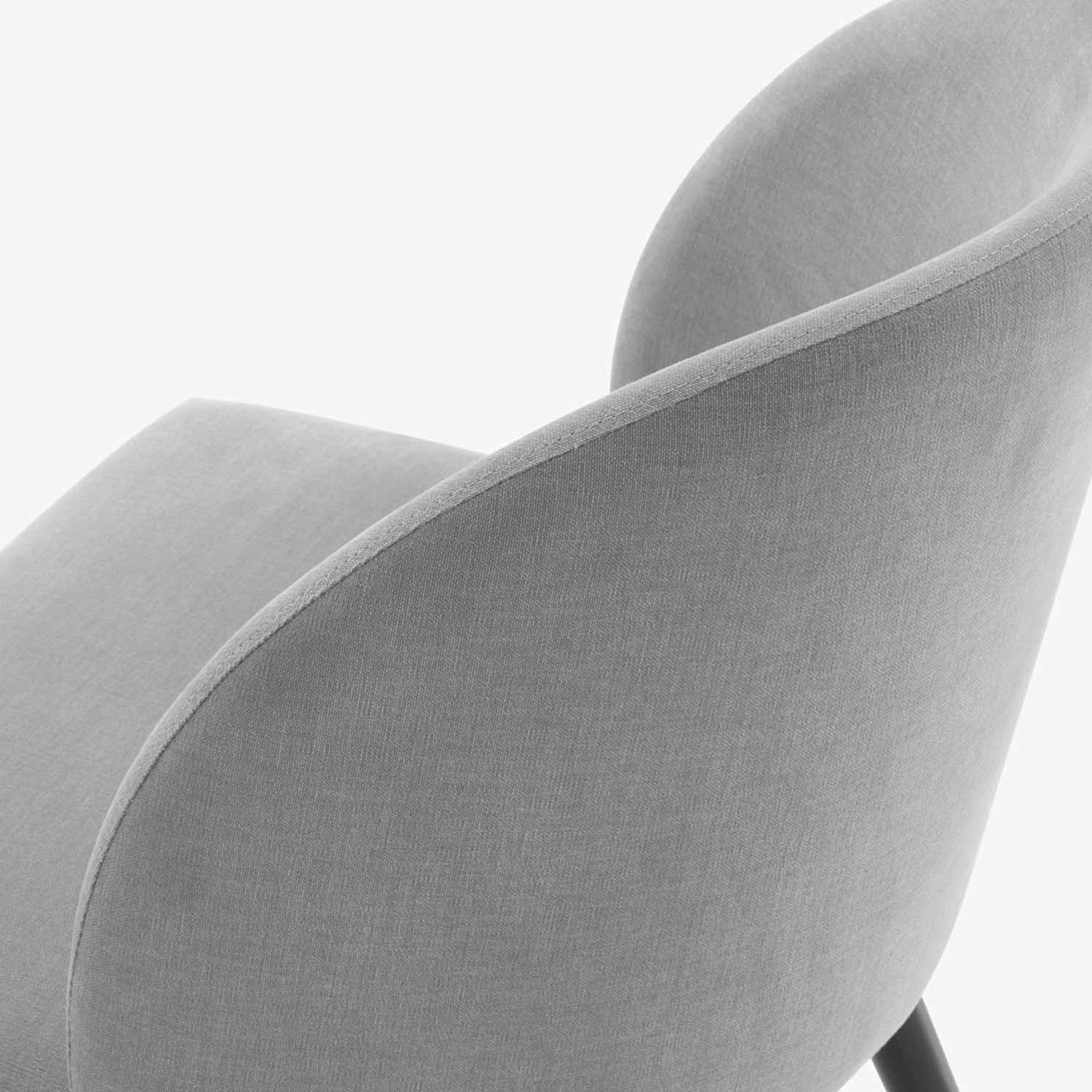 Giuliana Chair Fabric-Light Grey