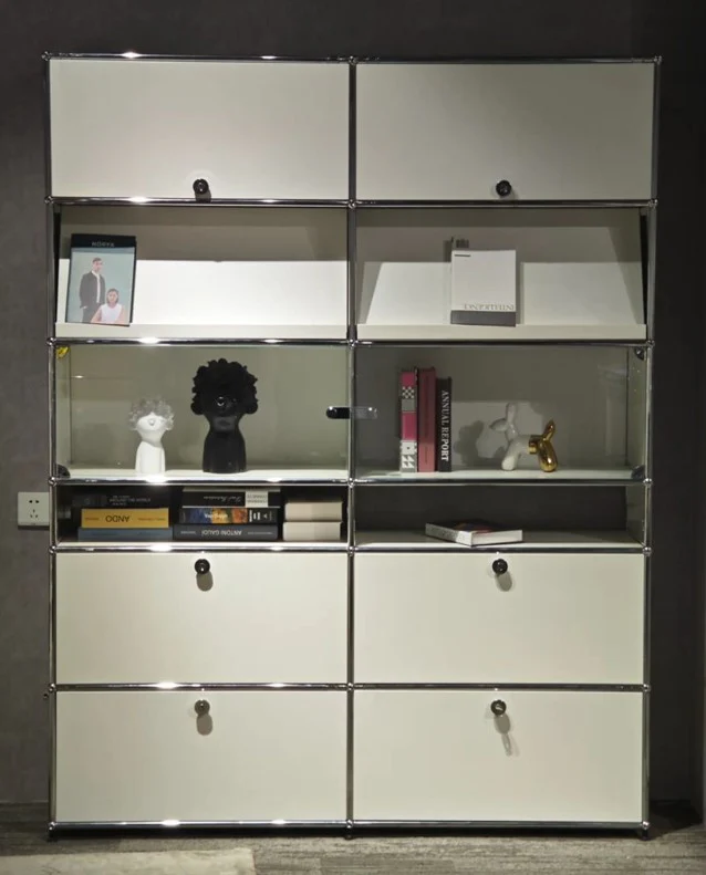 Haller Bookcase and Magazine Shelf