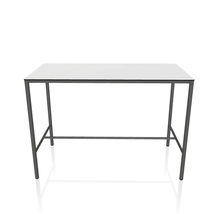 Moon Rectangular Crystal High Table