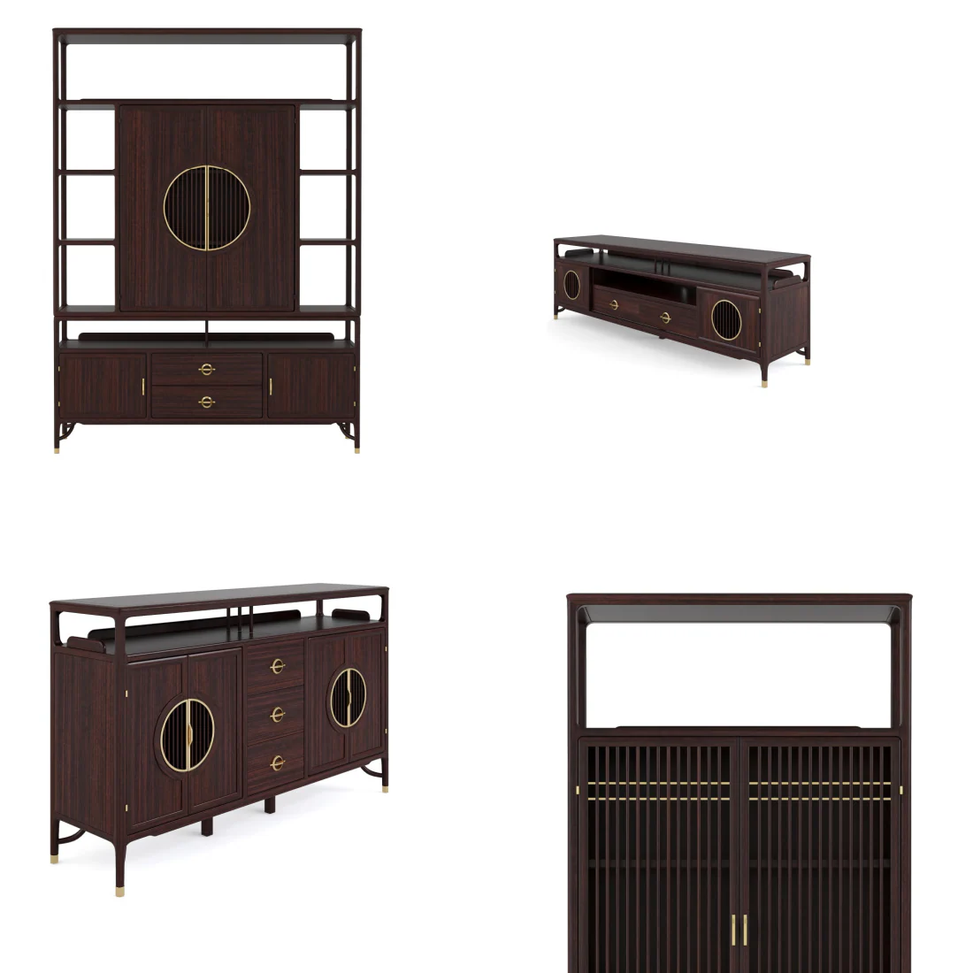 Sao Wooden Cabinet -  POEMOO Series