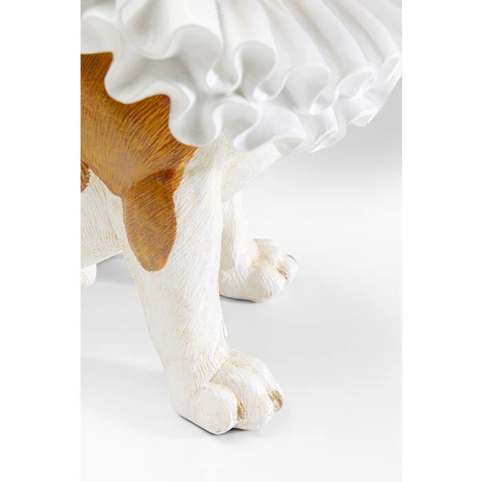 Deco Figurine King Dog Brown 29cm