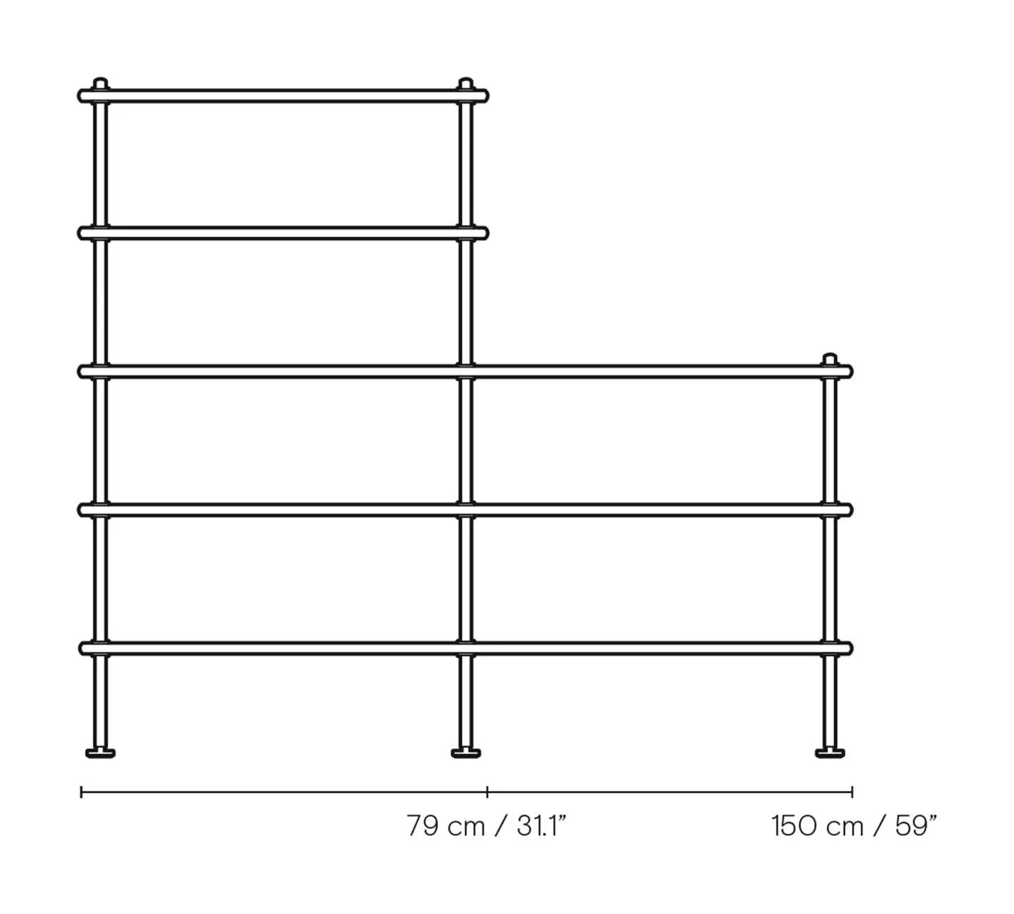 BM0253-2 Shelving System