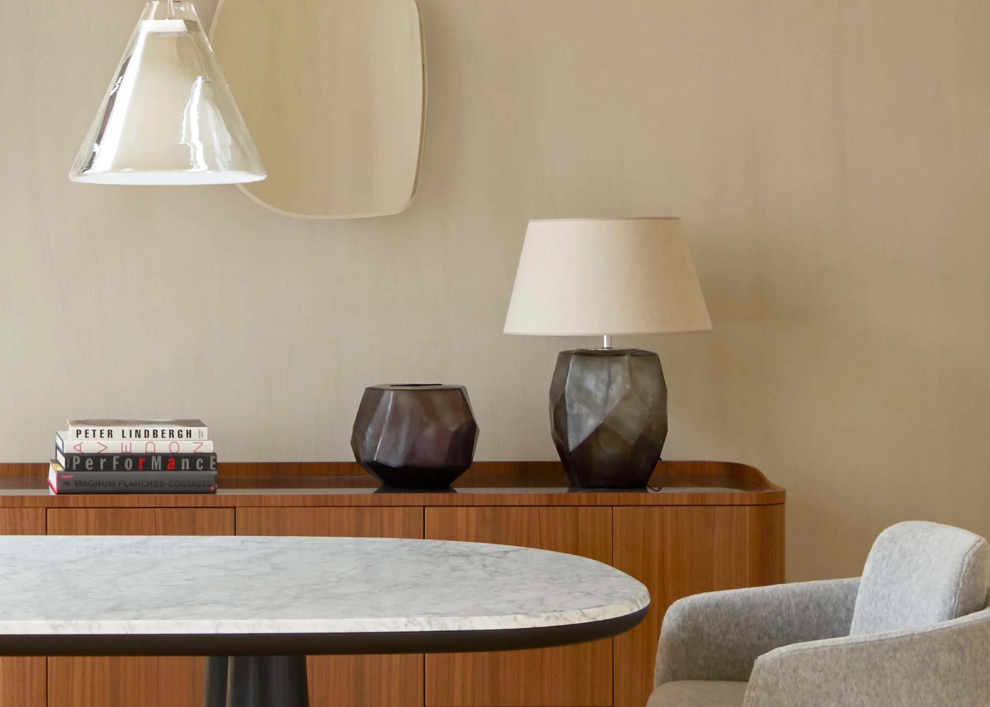 Asymetric Table Lamp