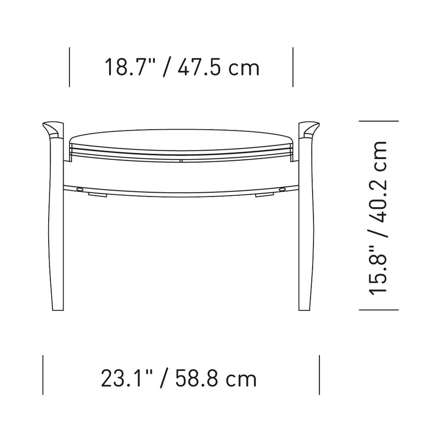 FH430 Signature Footstool