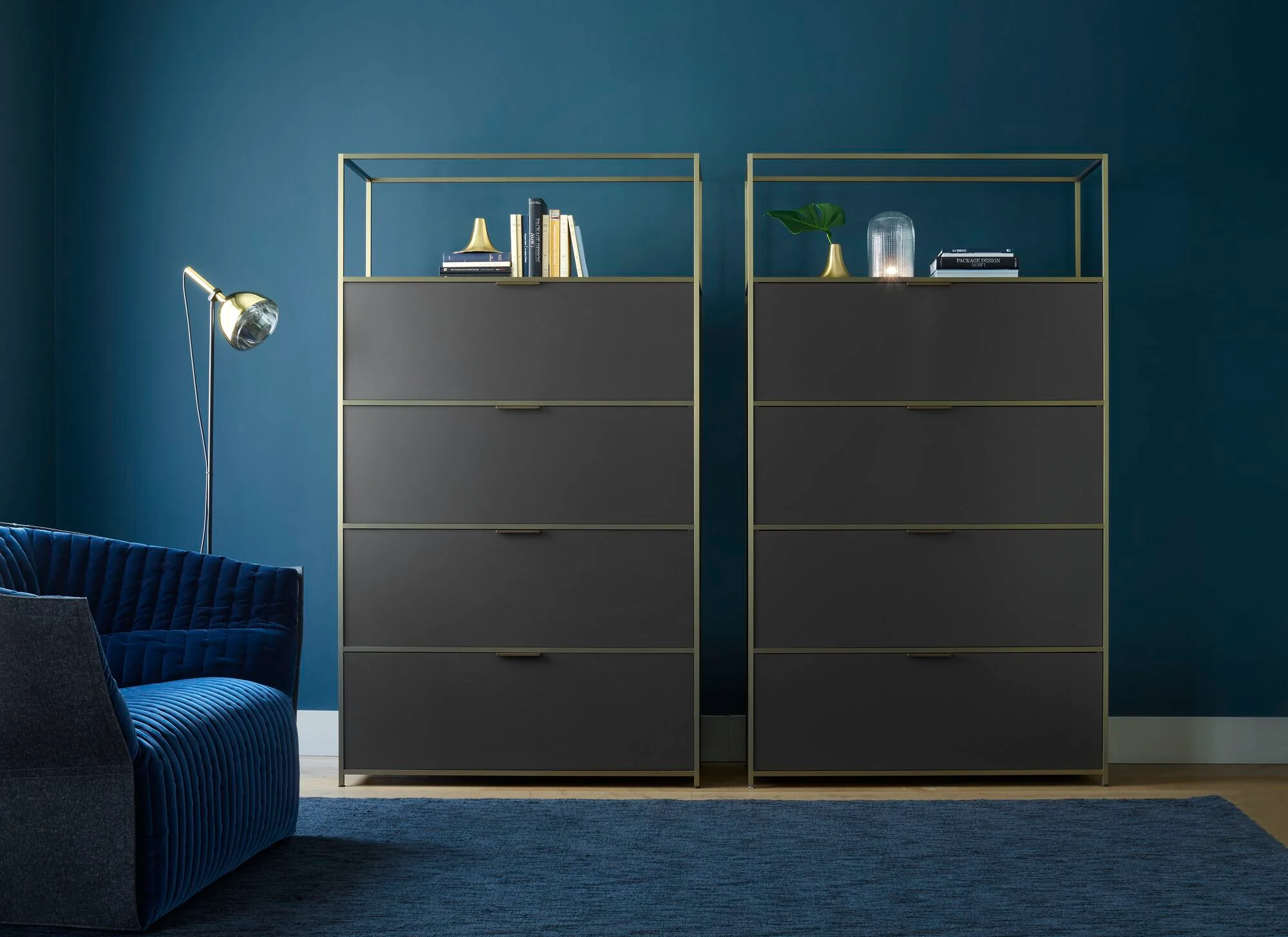 Brass Bell Reading Lamp