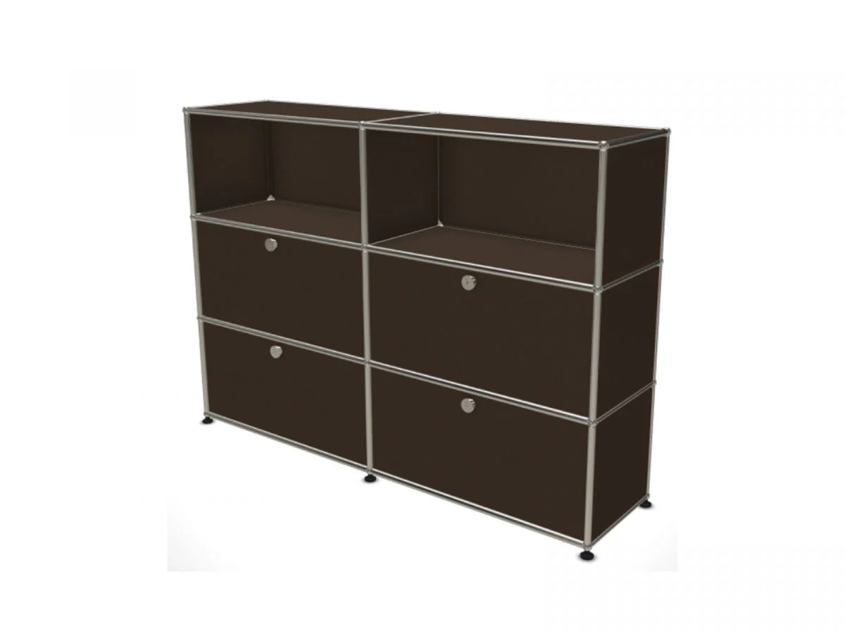 Haller High Sideboard M with 4 Drop-Down Doors
