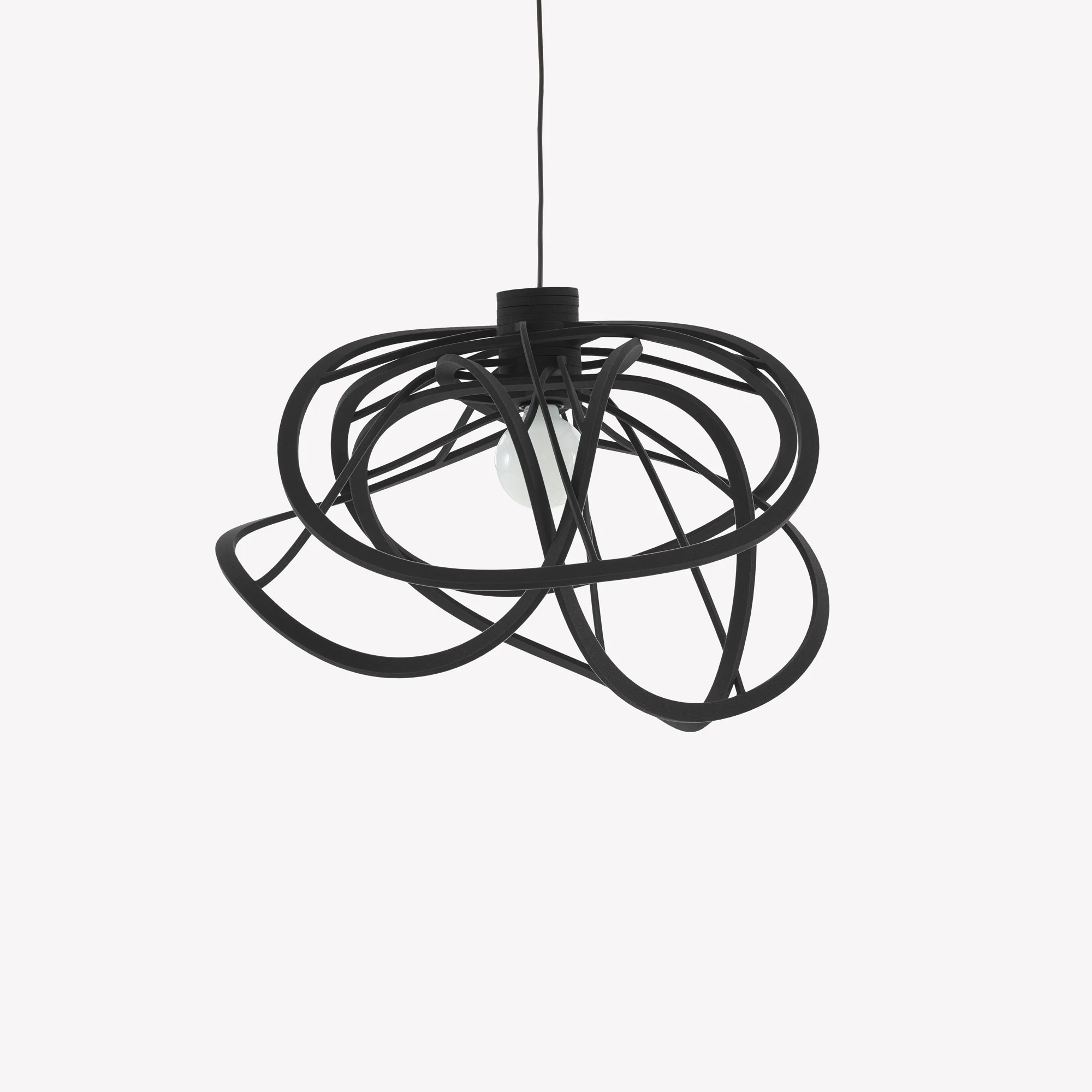 Bloom Suspended Ceiling Light Black