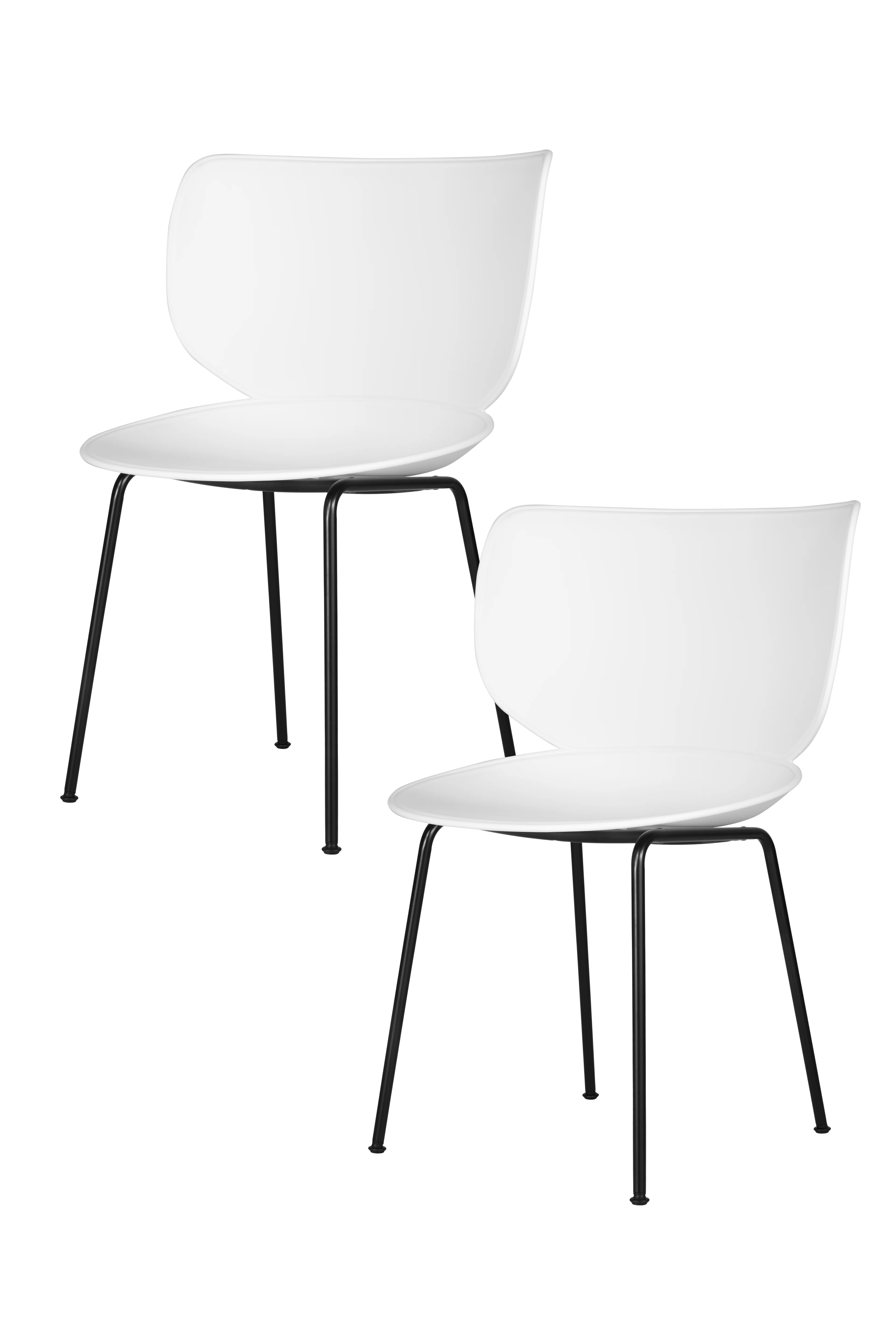 Hana Chairs Un-Upholstered Set of 2