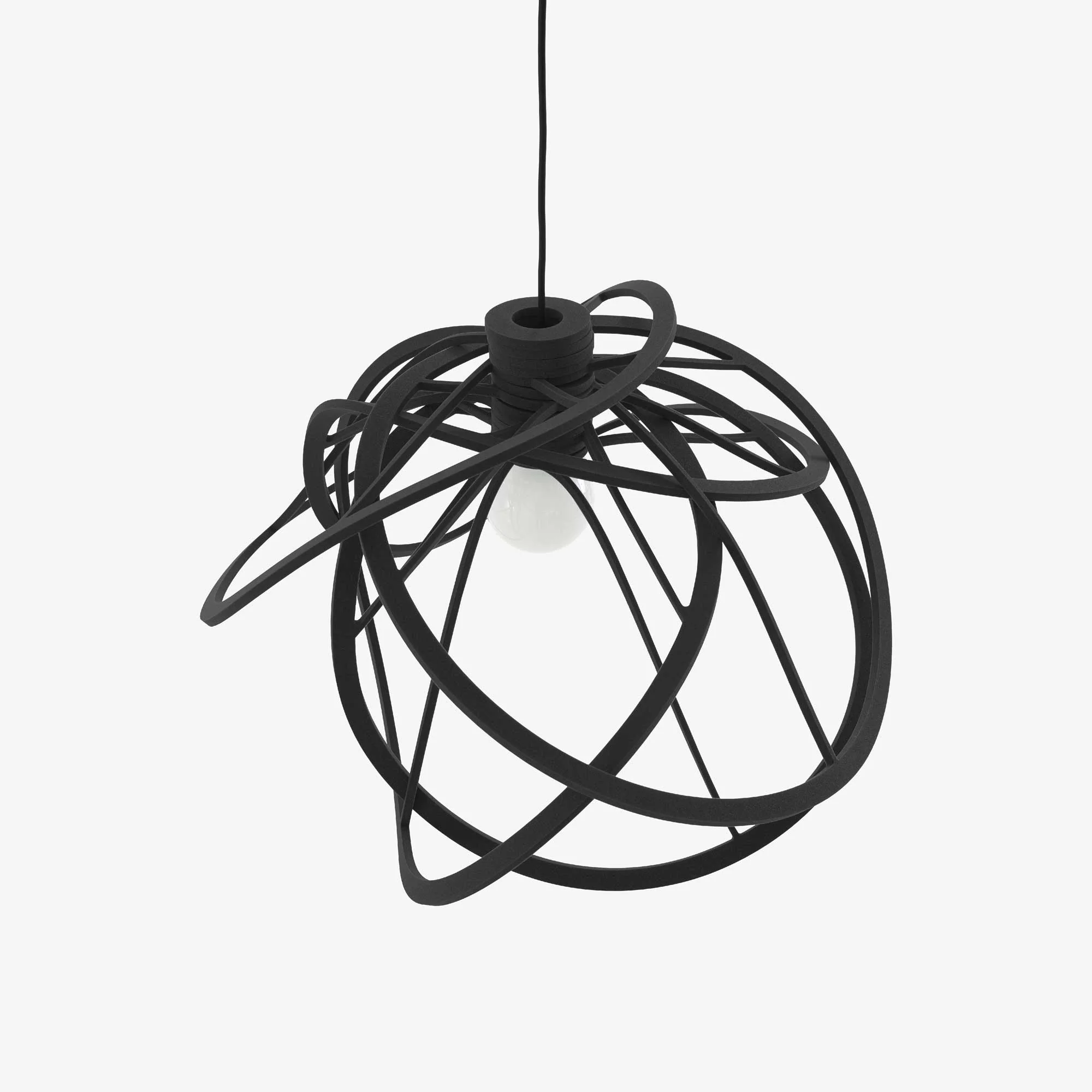 Bloom Suspended Ceiling Light Black