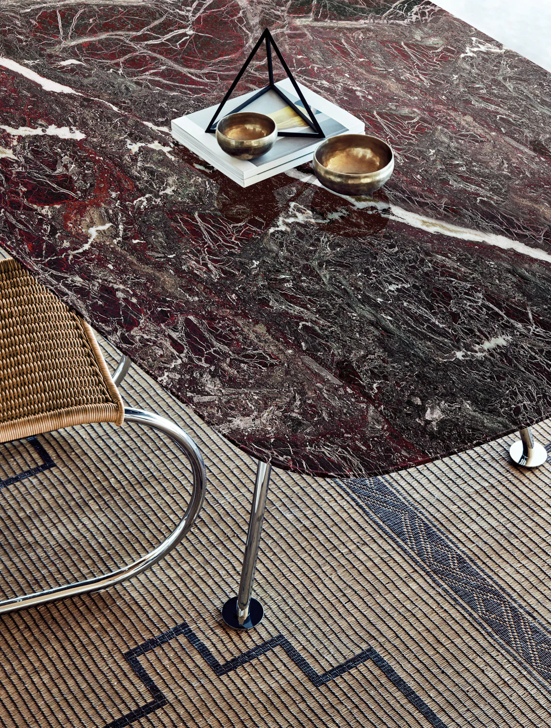 Piero Lissoni Grasshopper High Rectangular Table