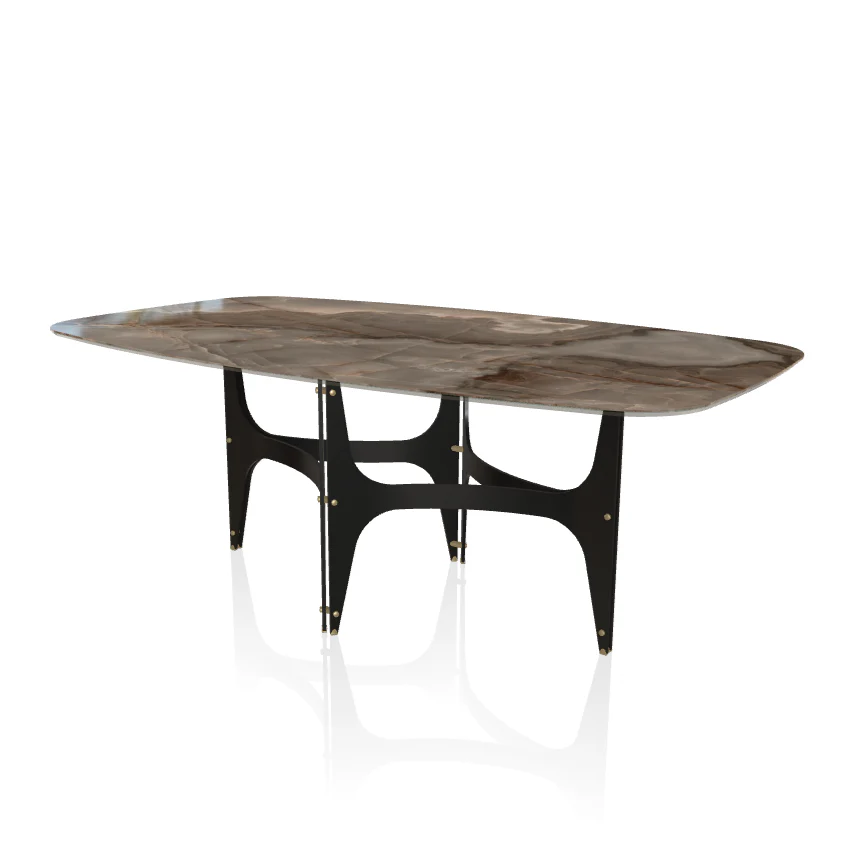 Universe Barrel Marble Table