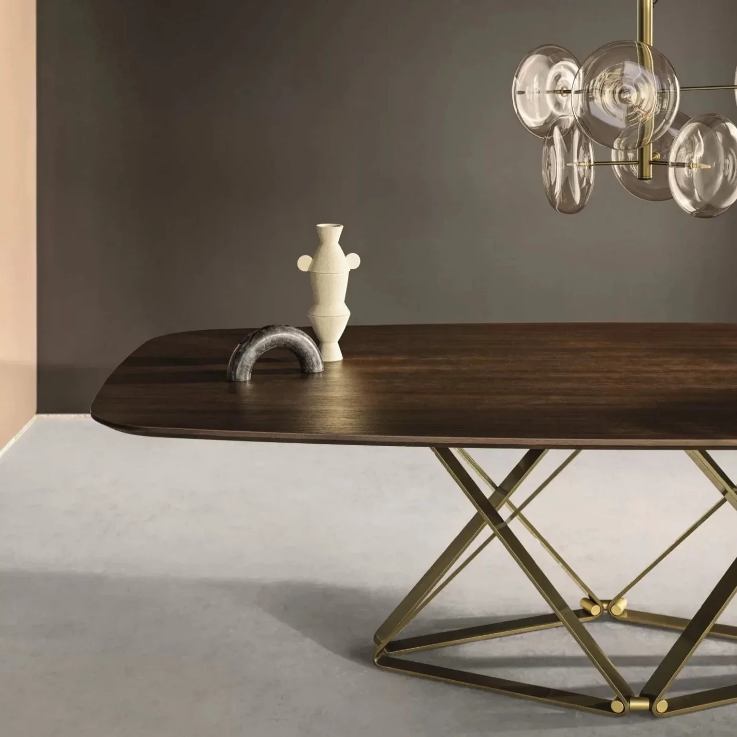 Delta Barrel Wood Table