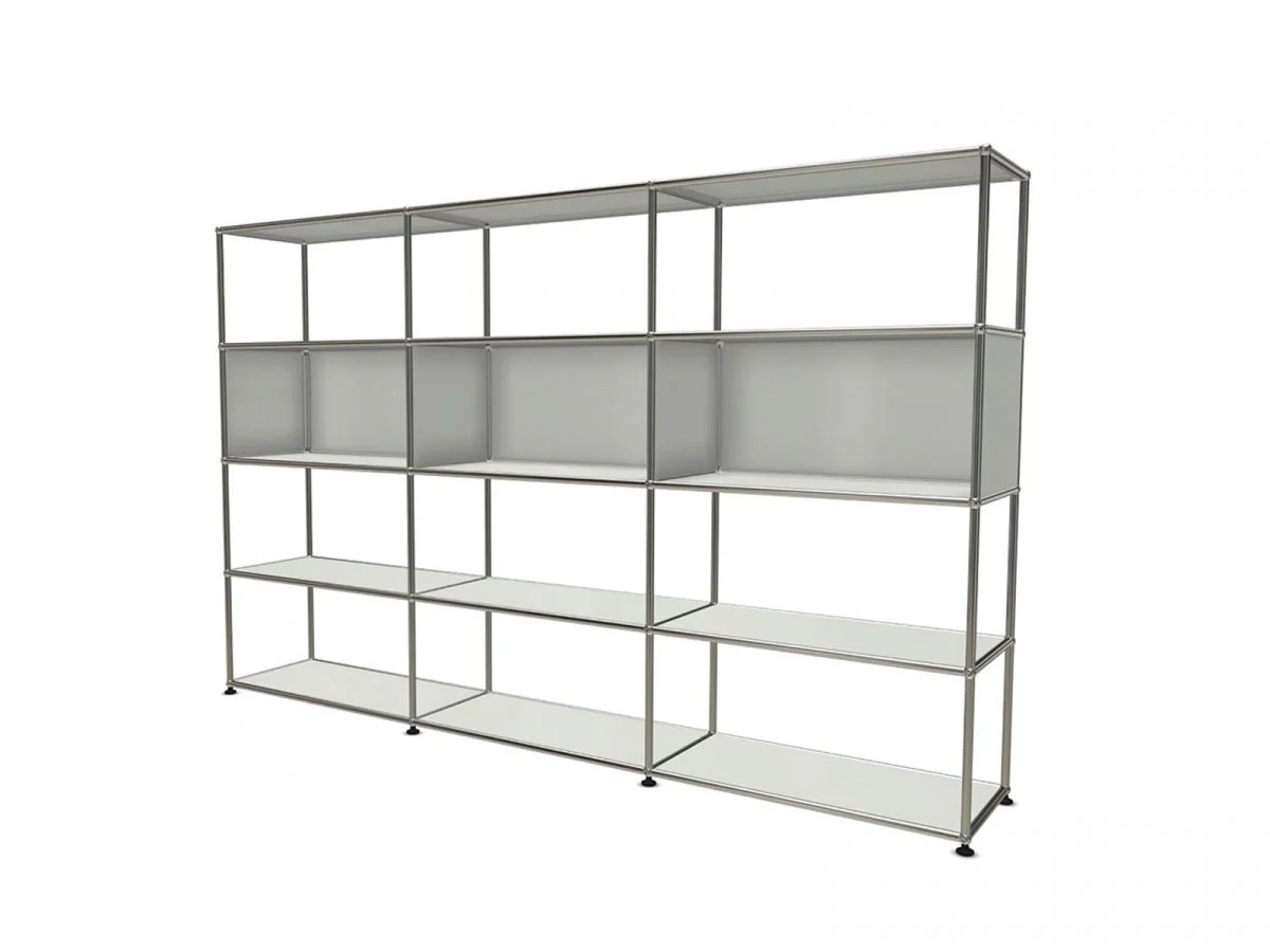 Haller Bookcase with 3 Closed Units L