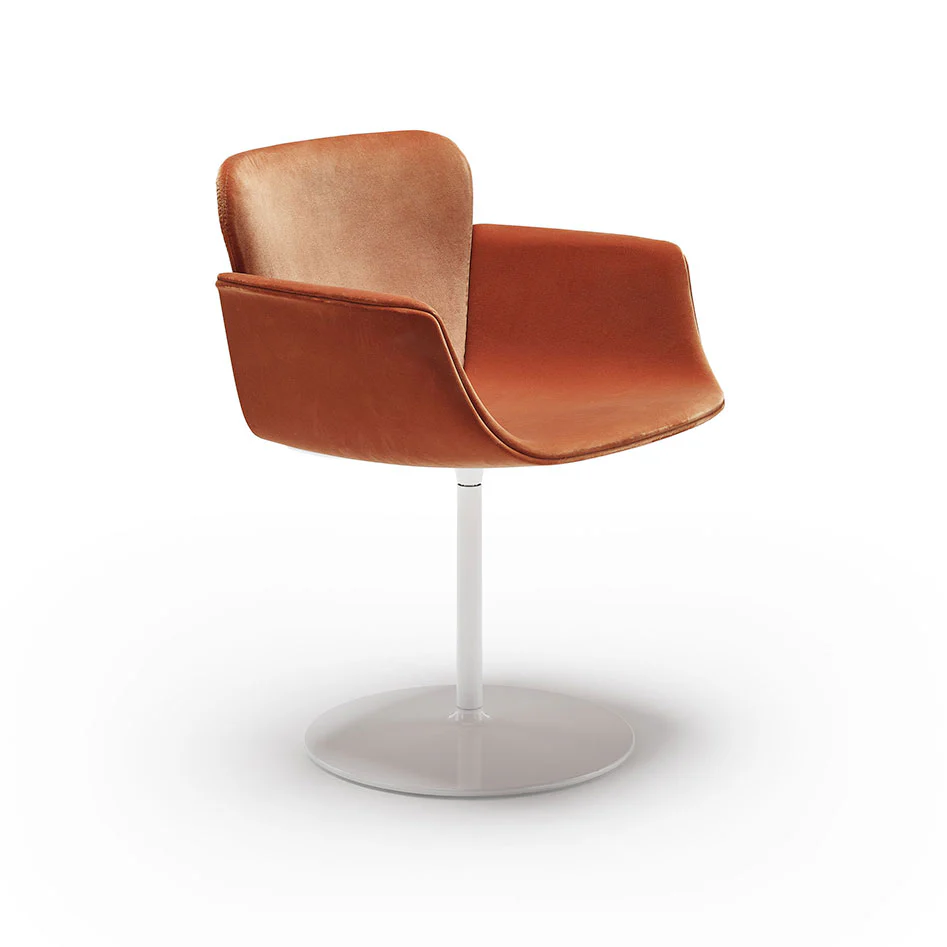 KN06 Column Base Swiveling  Armchair