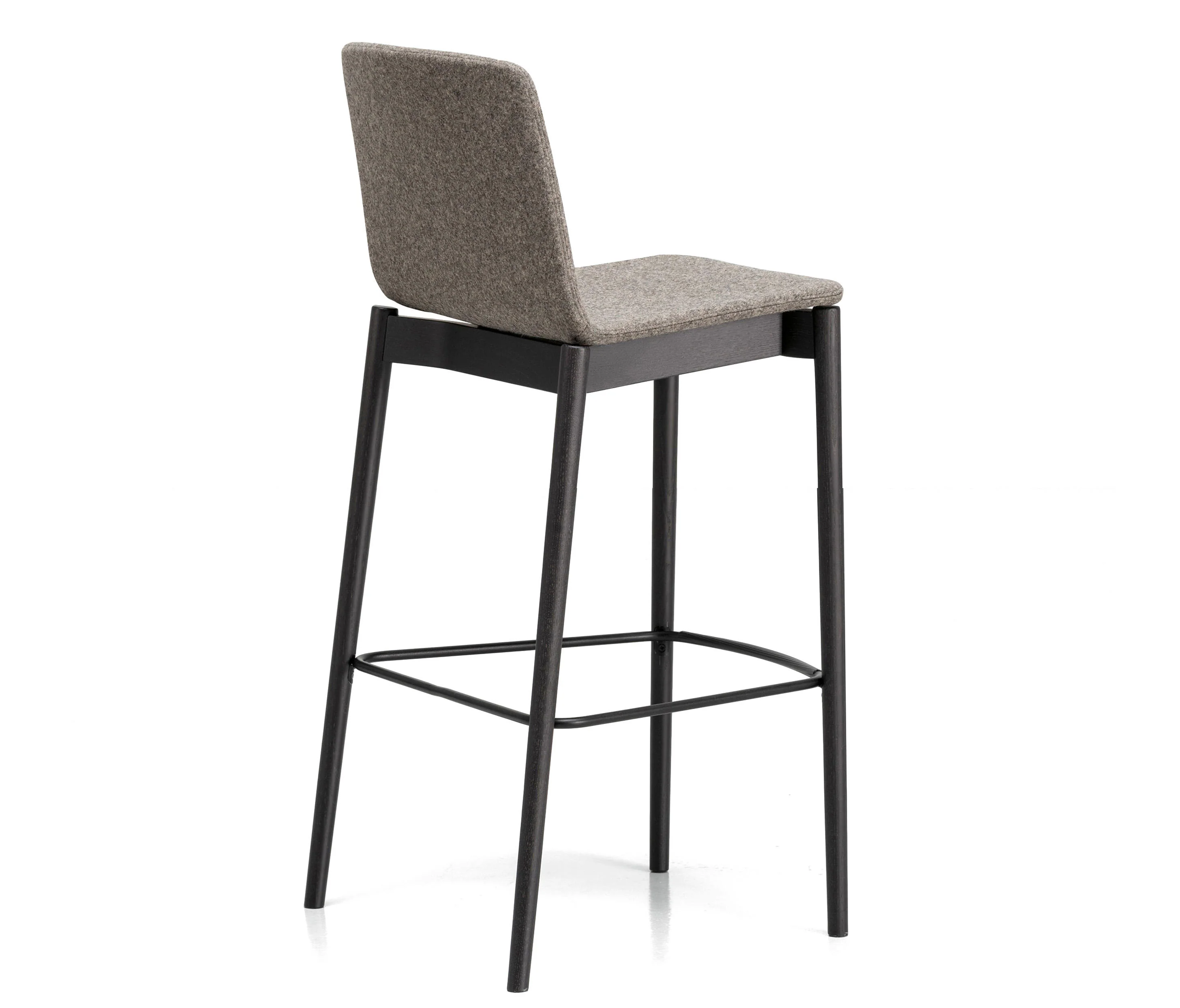 RAMA WOOD (HIGH BACK) Fully Upholstered Bar Stool