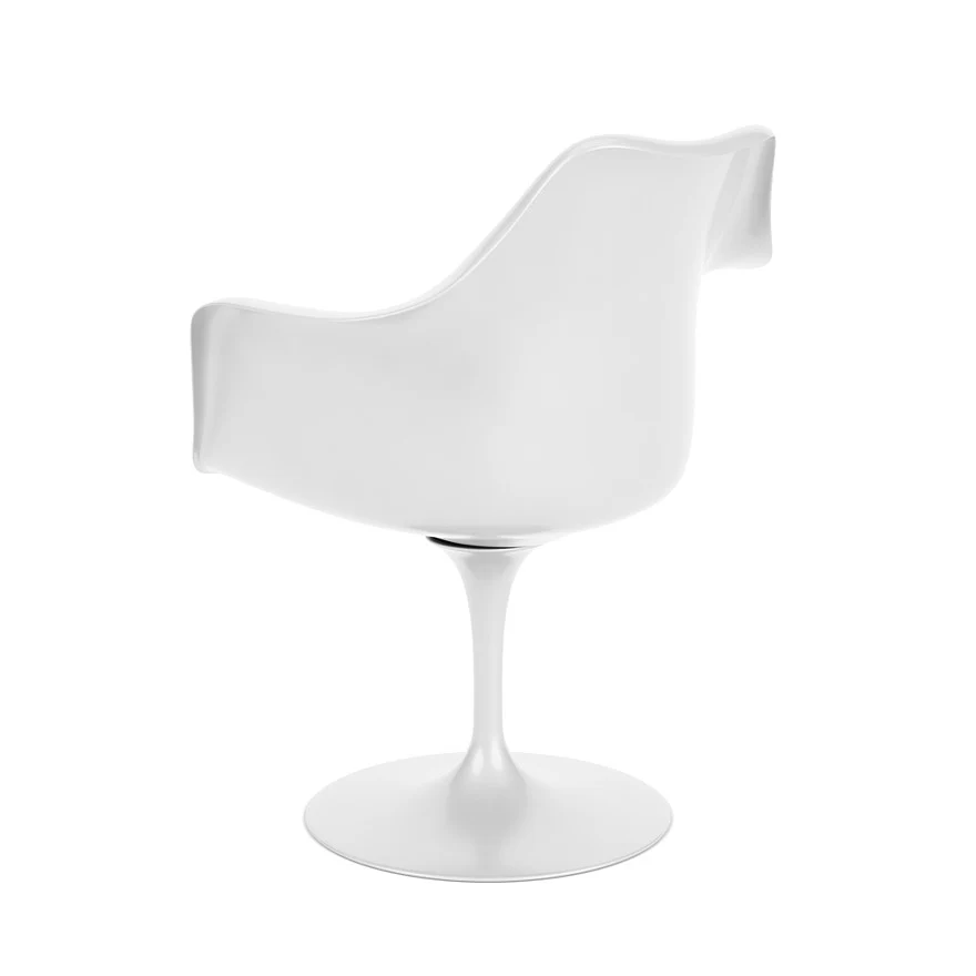 The Saarinen White Tulip Armchair