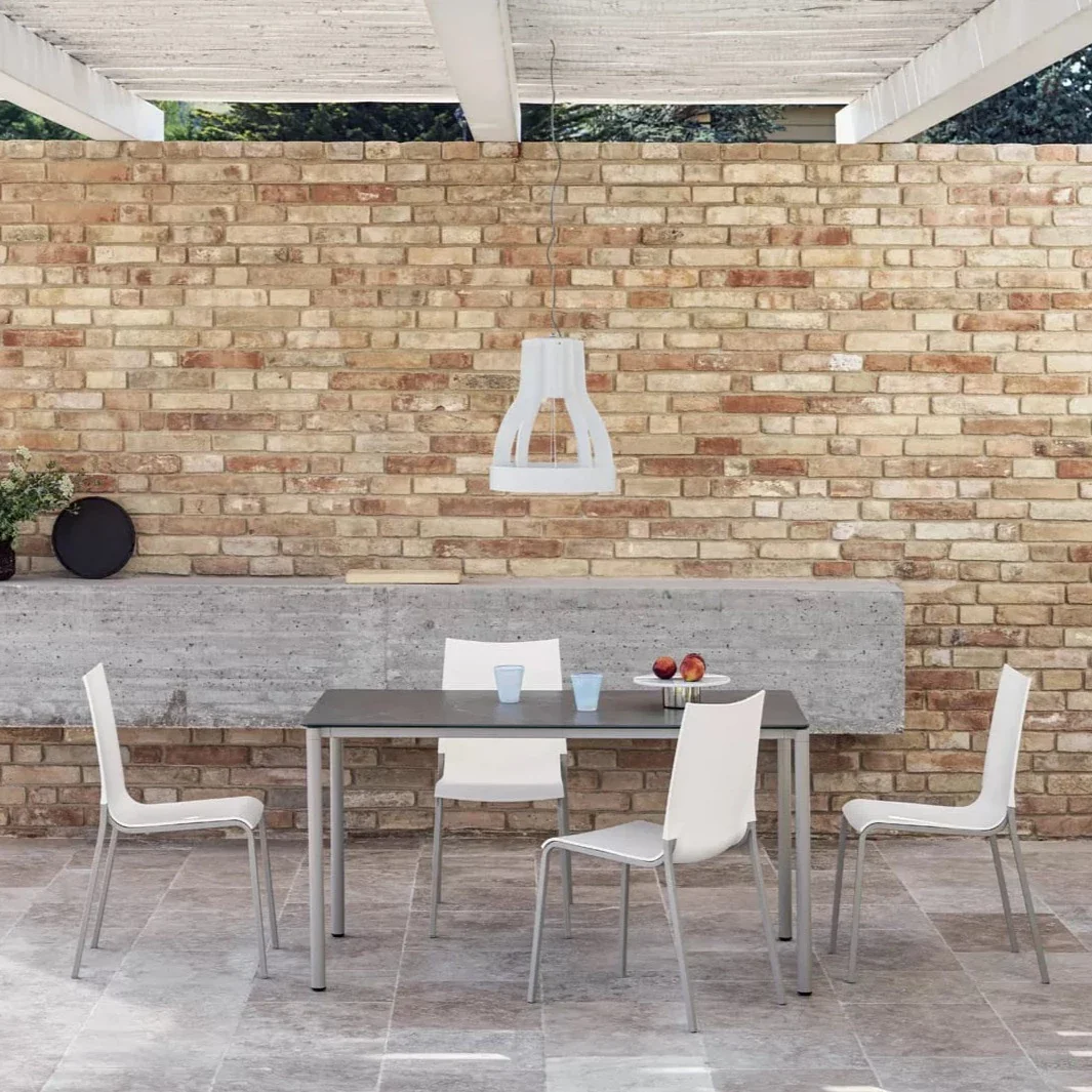 Moon Rectangular Marble/Ceramic Low Table