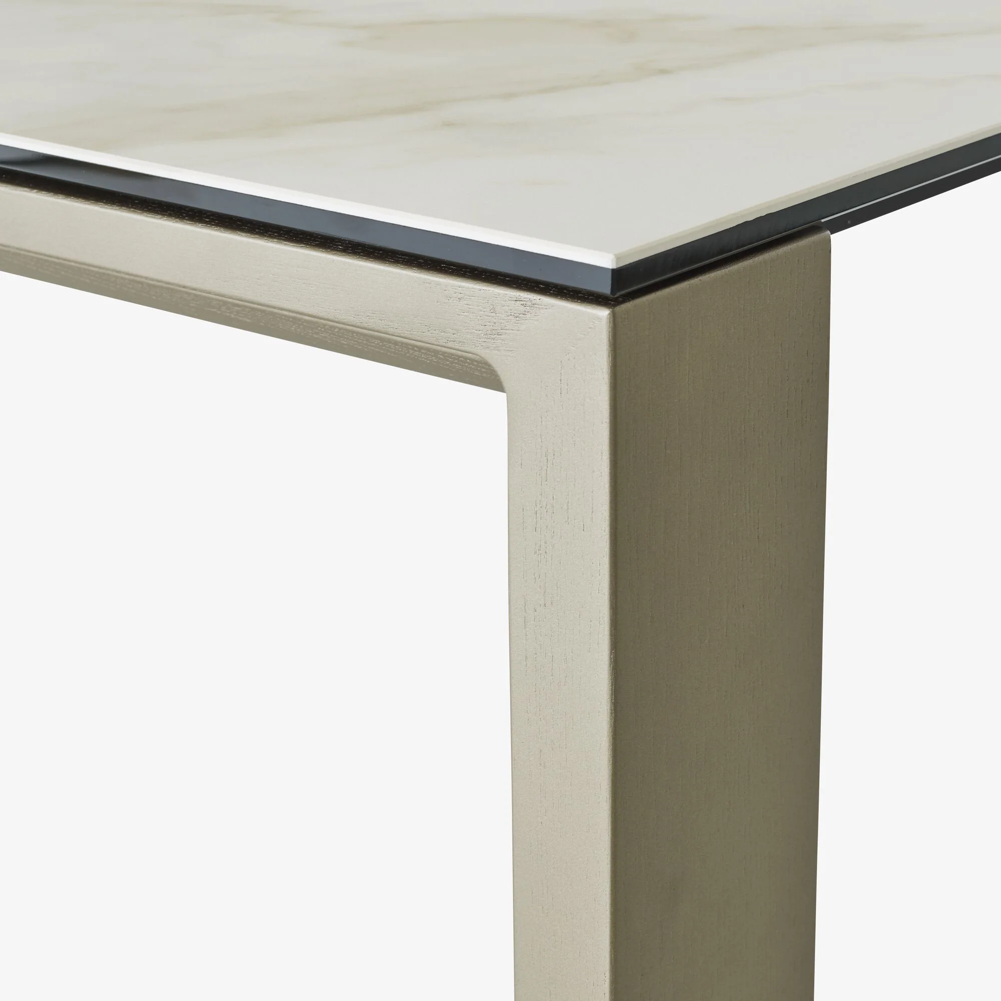 Naïa Dining Table Legs In Bronze-Stained Oak