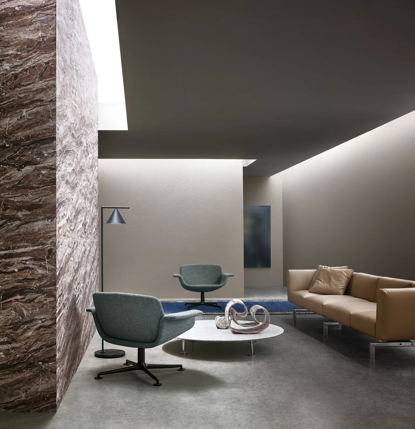 Piero Lissoni Grasshopper Low Round Table