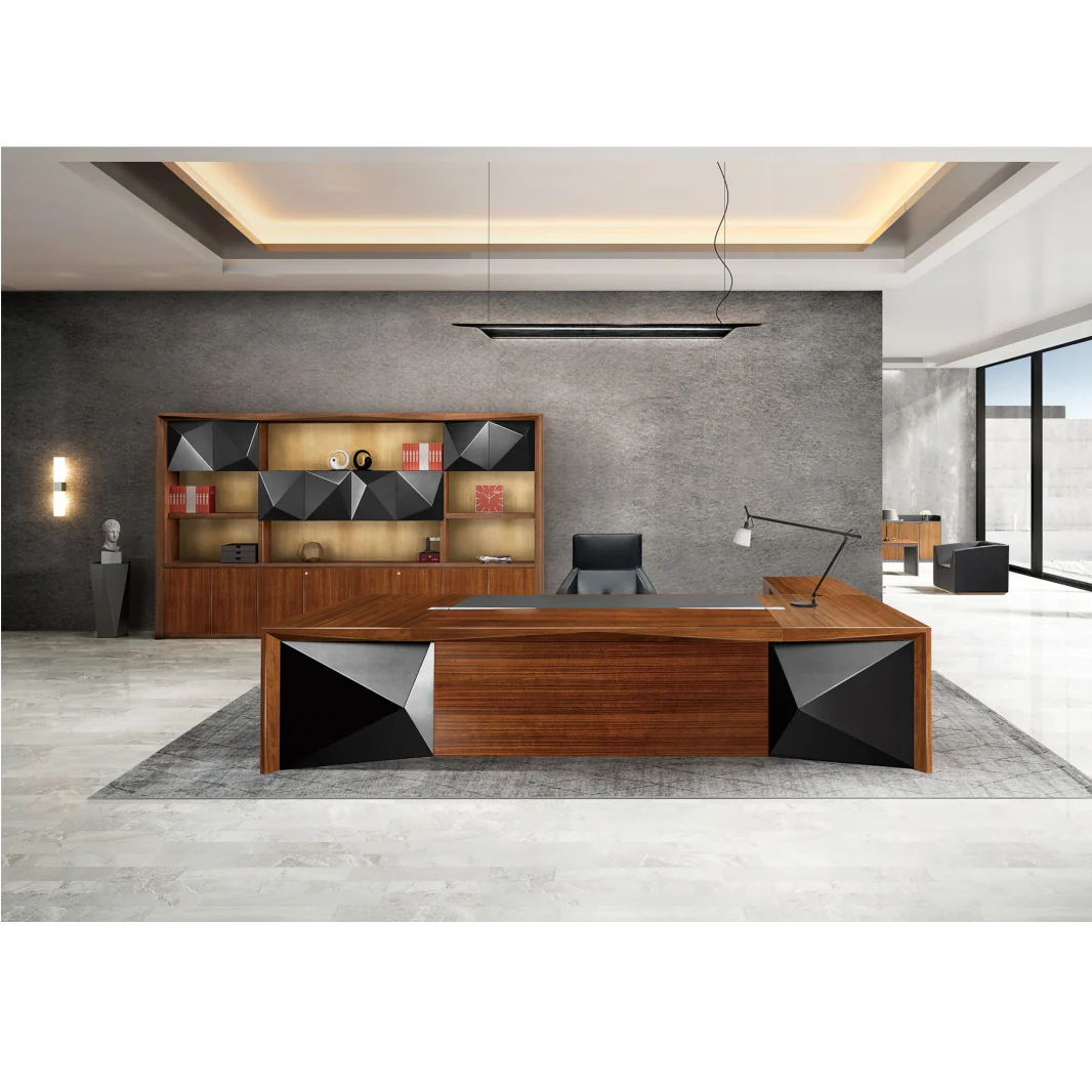 Sao Executive Desk - TMPS-00295 Diamond Black Series